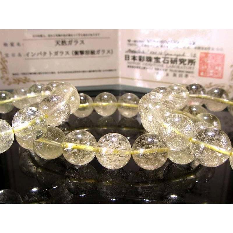 しゅわしゅわスパークリング リビアングラス ブレスレット 約9.5