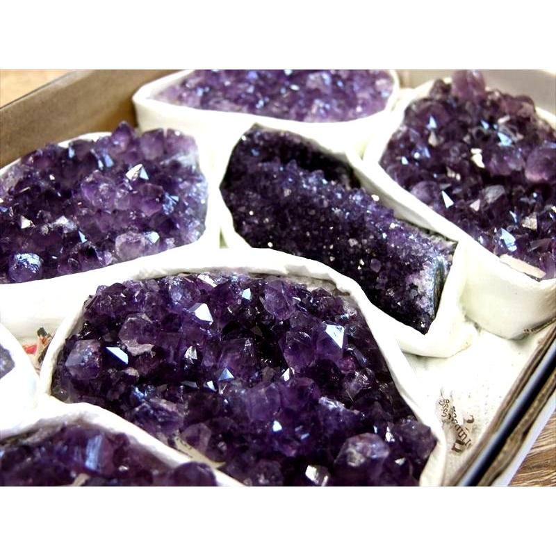 値下げ❗️欠けあり❗️濃紫の煌めきウルグアイ産☆アメジスト