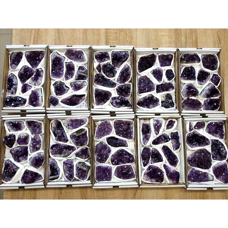 【GG】アメジストクラスター約10kg GG】アメジストクラスター約10kg 誠安天然石専門店 - クラスター