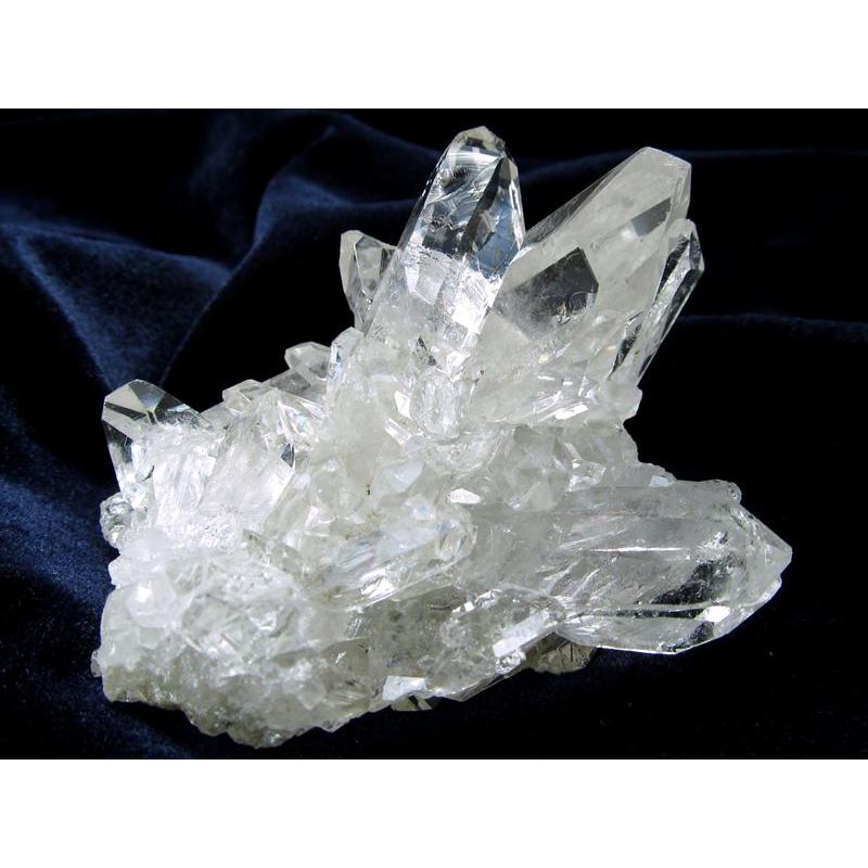 5A 虹入り・両面キラキラ・照り最高 ゼッカ産 水晶クラスター 最大幅約