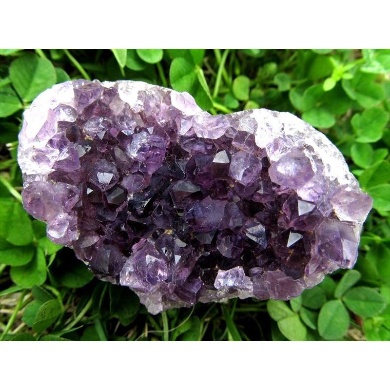 4A アメジスト ハート型クラスター 最大幅約58mm 重さ115g 極上美麗