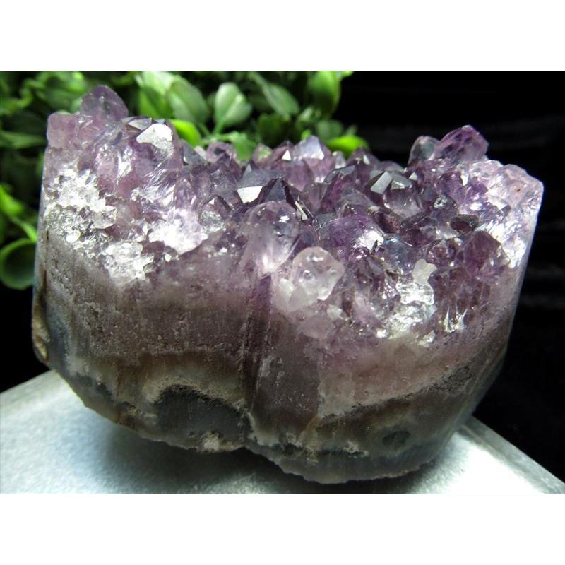 4A アメジスト ハート型クラスター 最大幅約58mm 重さ115g 極上美麗