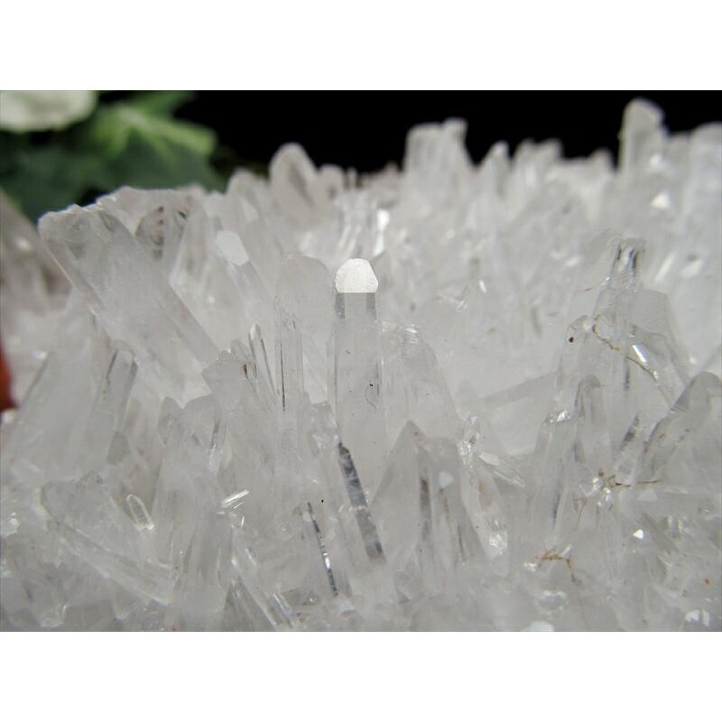 【超高品質】  透明度抜群 水晶クラスター 四川省産 天然石 浄化 大きめ 特大 4A 超透明結晶 四川 水晶 クラスター 最大幅約145mm 重さ389.5g