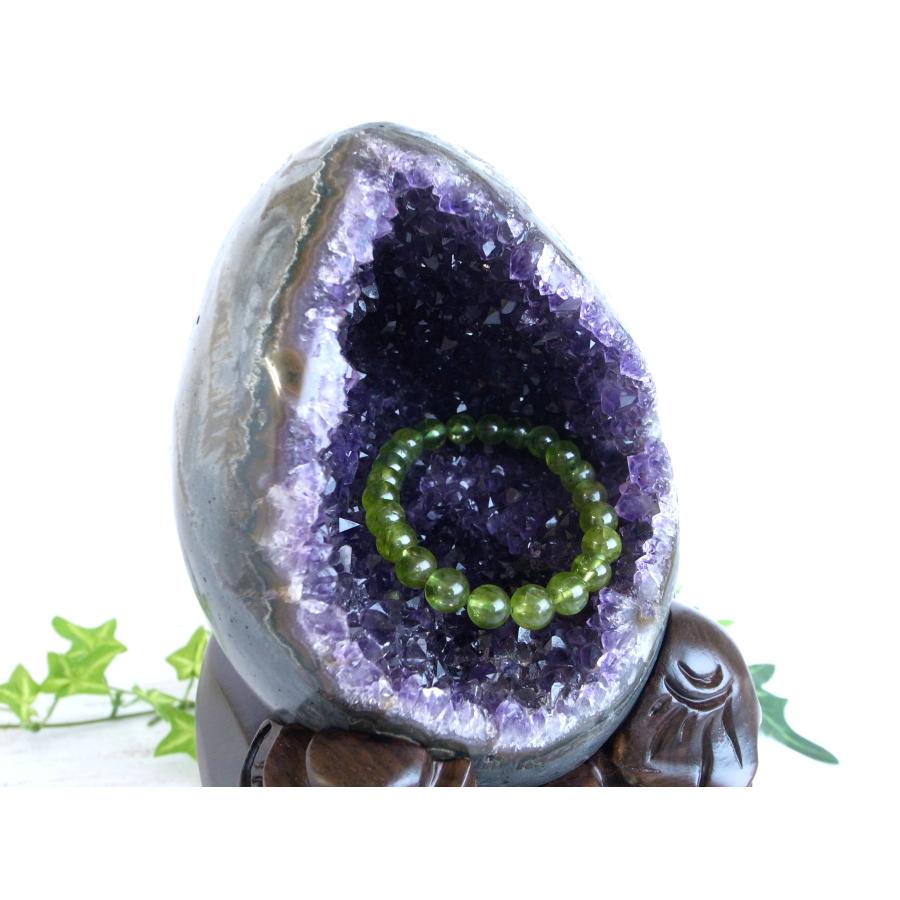 ⭐️魔除け開運の耀き⭐️】紫色 ブラジル産 パープル