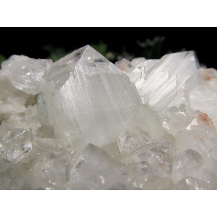 魅惑のアジャンタ アポフィライト クラスター原石 最大幅約130mm