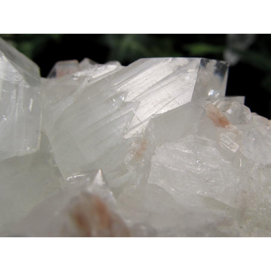 魅惑のアジャンタ アポフィライト クラスター原石 最大幅約130mm 重さ