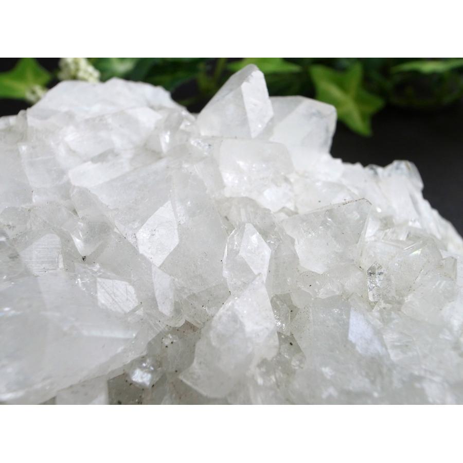 虹入り 4A アポフィライト 魚眼石 クラスター原石 最大幅139mm 重さ