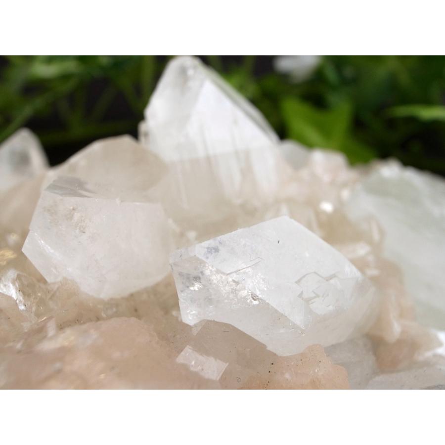 アポフィライト(魚眼石)クラスター 4A アポフィライト 魚眼石 クラスター原石 最大幅134mm 重さ369g