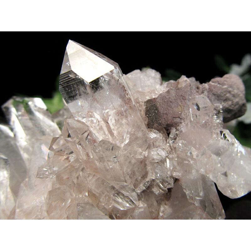 幻の逸品 希少 ほんのりピンク 抜群の透明度 ピンク レムリアン 水晶