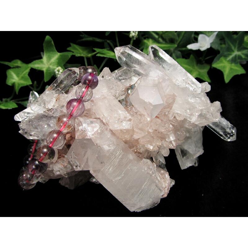 幻の逸品 希少 ほんのりピンク 抜群の透明度 ピンク レムリアン 水晶