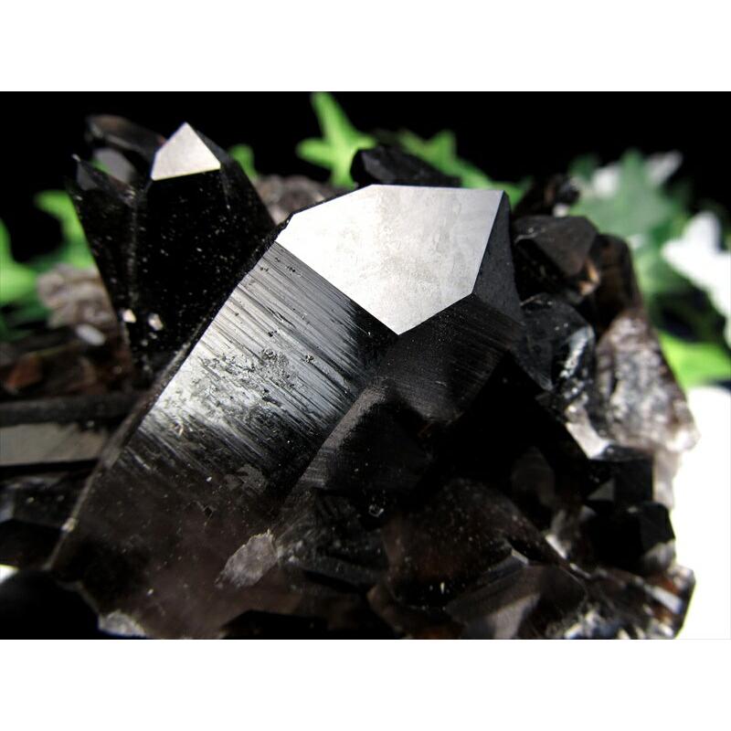 待望の再入荷 アーカンソー州産 モリオン結晶クラスター 最大幅約84mm