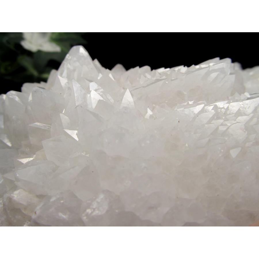 龍鱗タイプ チベット産 ヒマラヤ水晶 クラスター 高さ53mm 重さ570g