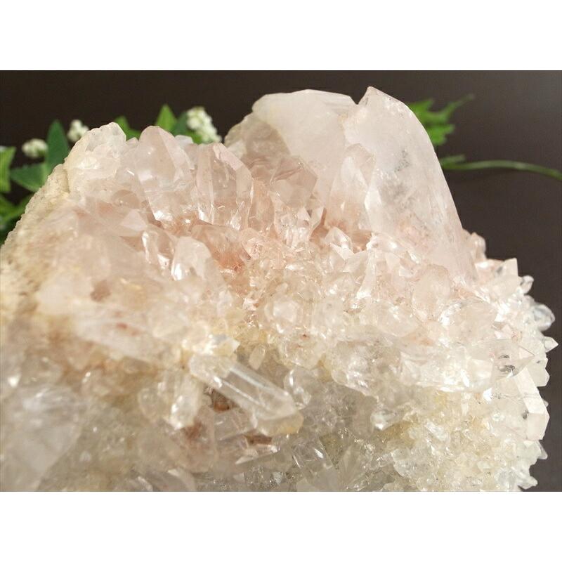 『地球最後の秘境』ヒマラヤより直送 3A マニカラン産水晶 クラスター 最大幅約154mm 重さ1391g ギャランティカード付き キングオブクォーツ 稀少1点物の画像
