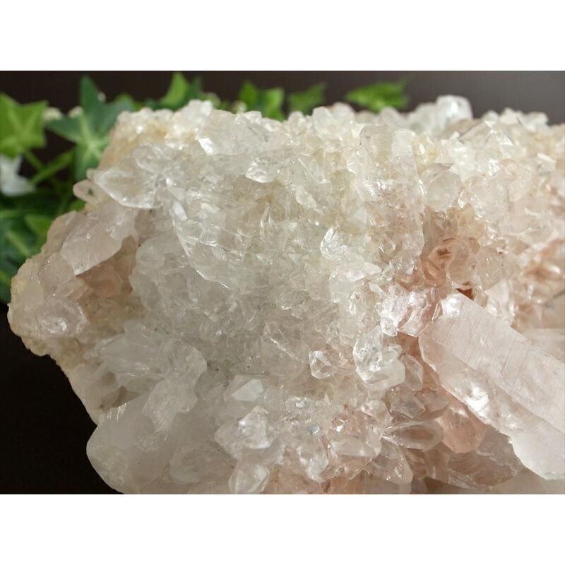 『地球最後の秘境』ヒマラヤより直送 3A マニカラン産水晶 クラスター 最大幅約154mm 重さ1391g ギャランティカード付き キングオブクォーツ 稀少1点物の画像