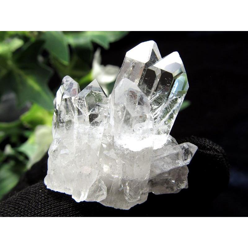 特大サイズ！【水晶クラスター】超美品！ 大特価 4A+ トマス産 超透明水晶 クラスター SSサイズ 1個売り 4cm×4cm