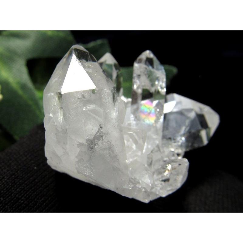 大特価 4A+ トマス産 超透明水晶 クラスター SSサイズ 1個売り 4cm×4cm