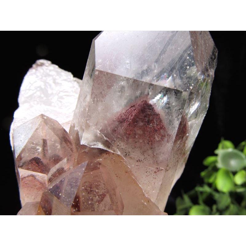 ハイクオリティ品質 レッドファントムクォーツ(赤幻影水晶) クラスター