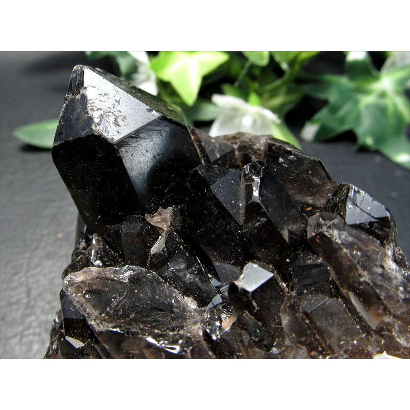 ⭐️高級品質！福運大黒秘宝！災厄消除！モリオン　黒水晶　原石　クラスター ⭐️高級品質！福運大黒秘宝！災厄消除！モリオン 黒水晶 原石