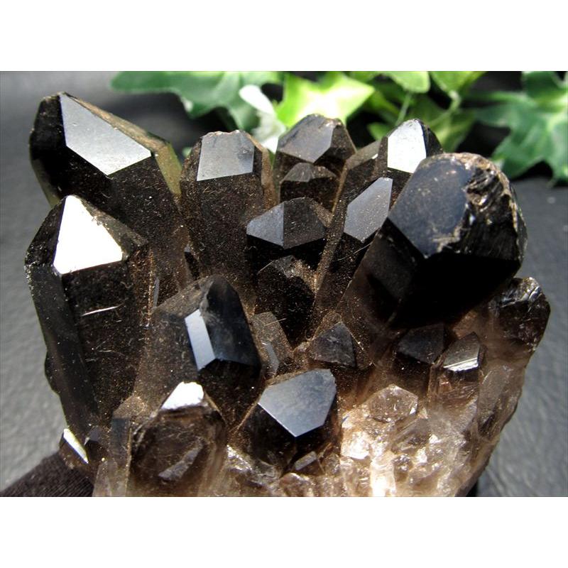 黒水晶　モリオン　スモーキークォーツ　煙水晶　天然石　パワーストーン　クラスター スモーキークォーツ クラスター モリオン 黒水晶 煙水晶 原石