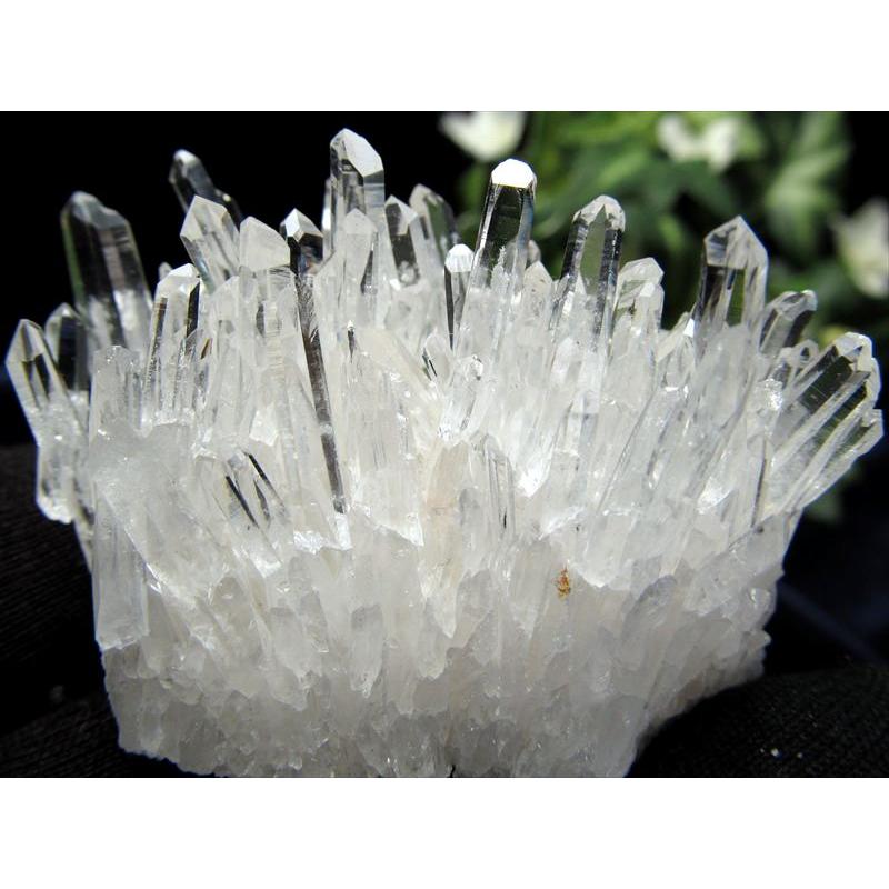 5A 四川省産 水晶クラスター原石 1個売り 重さ約30g-40g 超透明結晶 超