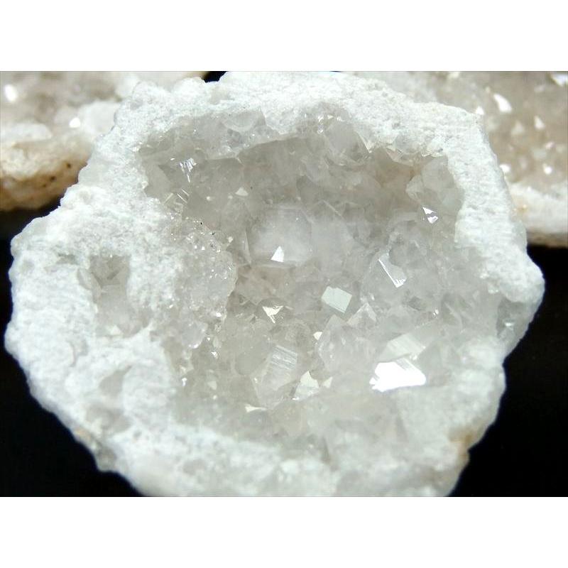 セット売り キラキラ 天然タイプ ちびジオード 昌洞 ハーフカット 約