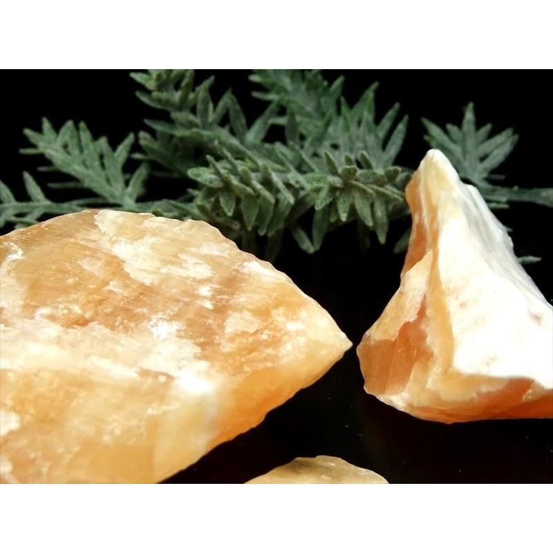 まるでミカン オレンジ カルサイト結晶ブロック詰め合わせ 約200g