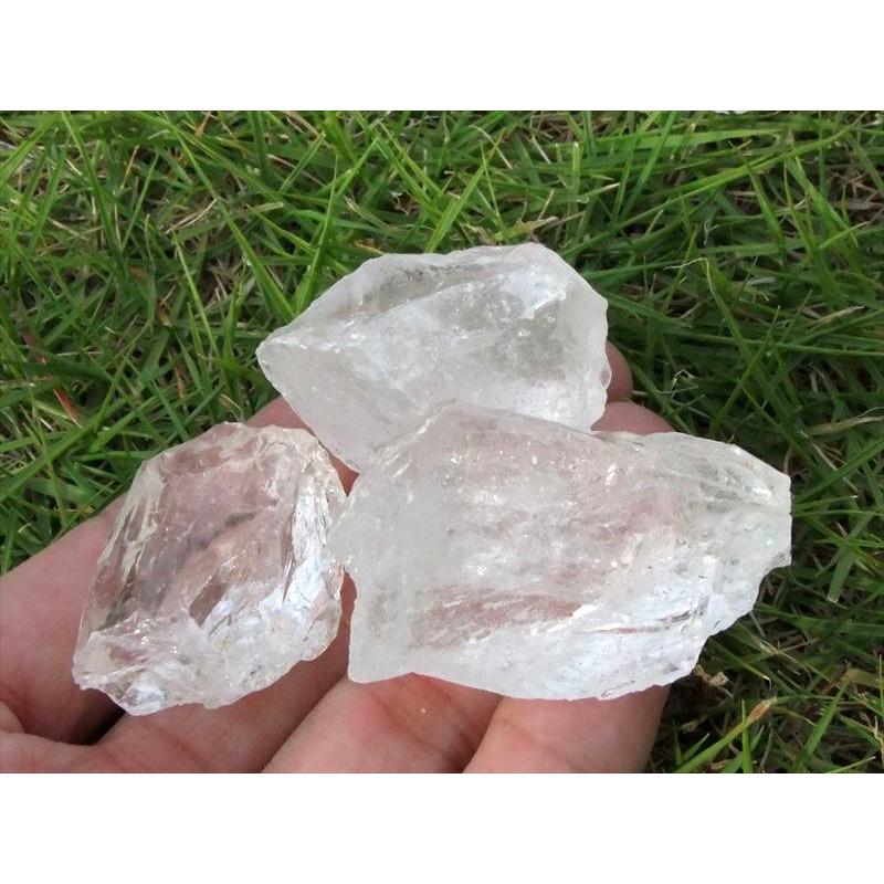 300g売りアイスデビル まるでカチ割り氷 透明水晶 ロッククリスタル