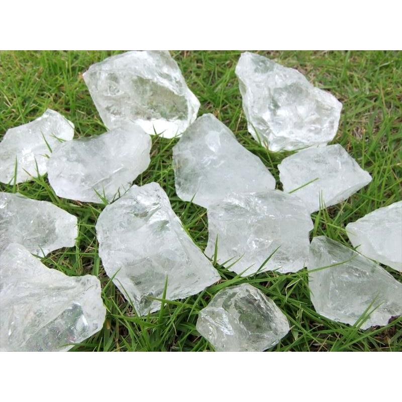 500g売りアイスデビル まるでカチ割り氷 透明水晶 ロッククリスタル