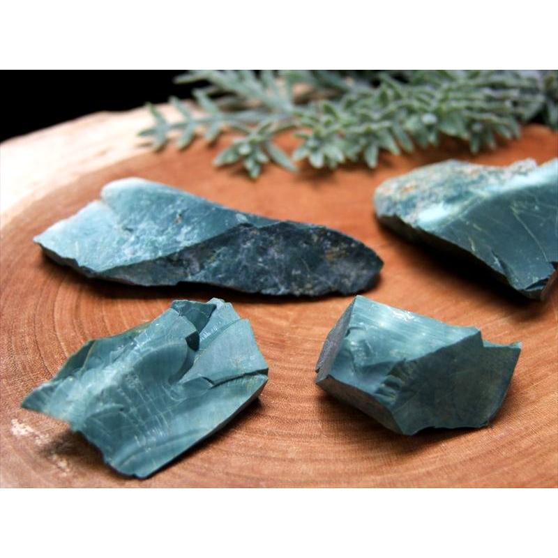 【出雲石 原石】碧玉 天然石 ジャスパー パワーストーン 希少 国産原石 出雲石 碧玉 原石 深緑タイプ 1個売り 5g-10g前後 大地