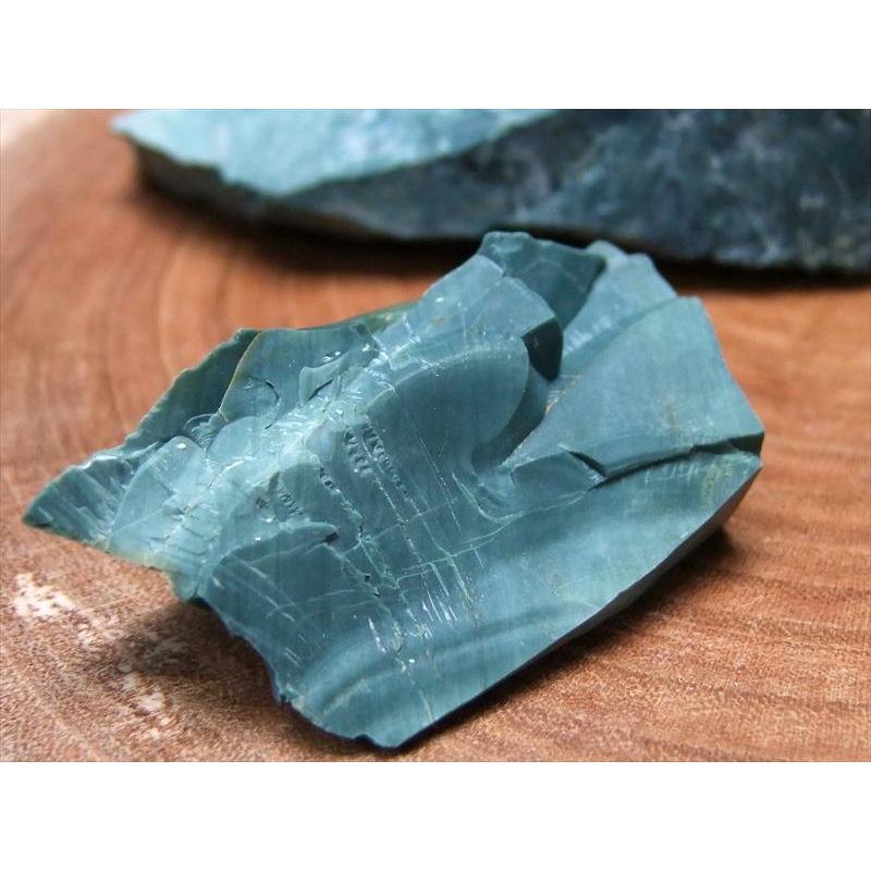 希少 国産原石 出雲石 碧玉 原石 深緑タイプ 1個売り 5g-10g前後 大地