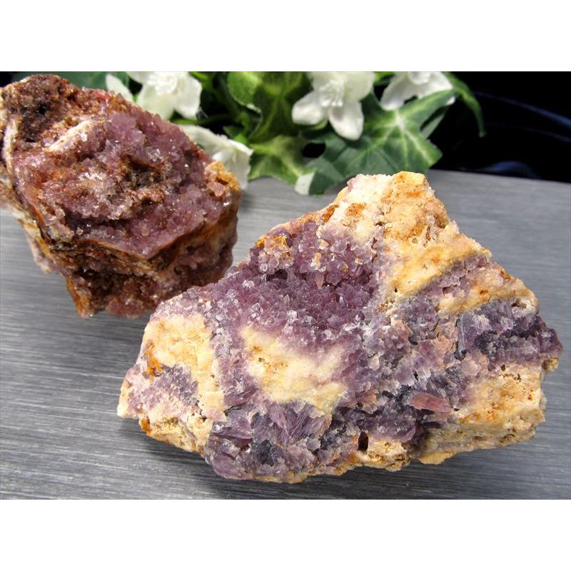 開運 希少 国産原石 アメジスト 紫水晶 原石 70g-90g 1個売り