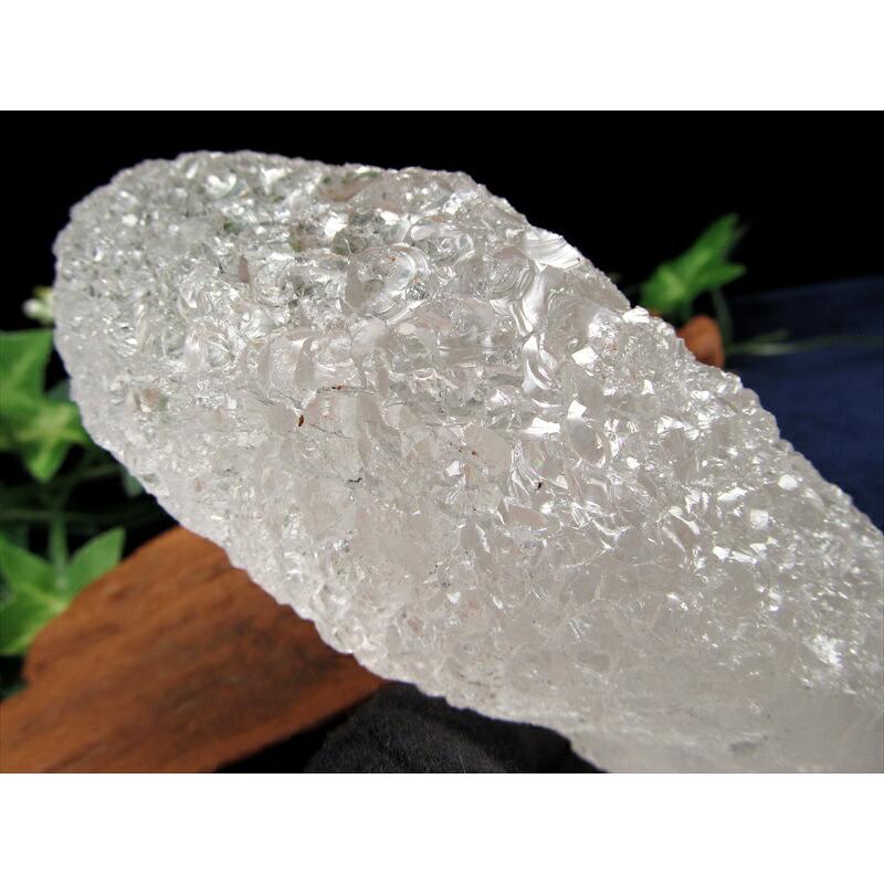 ヒマラヤ水晶 アイスクリスタル ニルヴァーナクォーツ 原石 最大幅