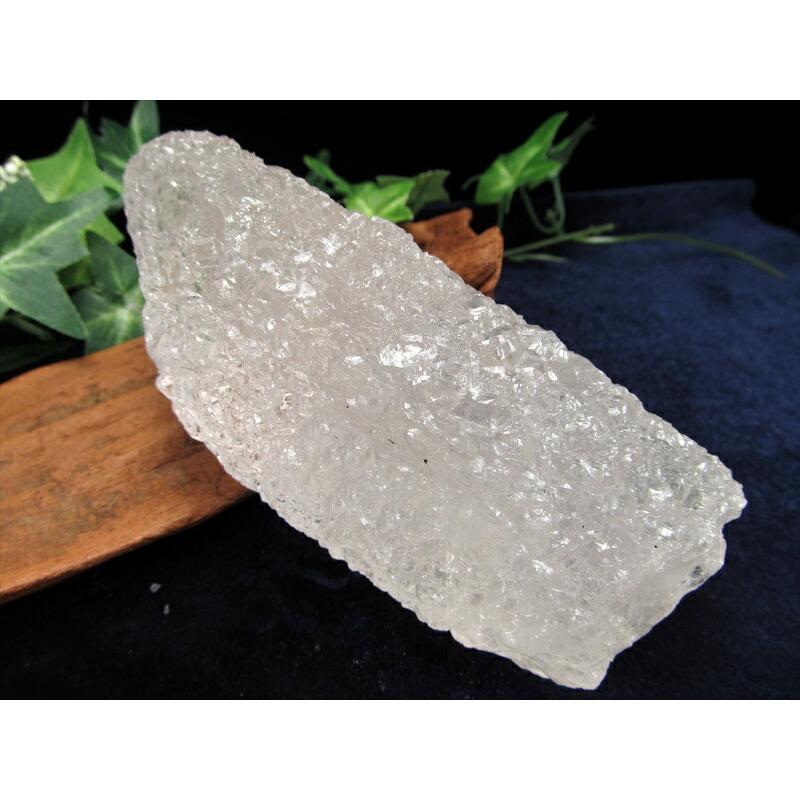 ヒマラヤ水晶 アイスクリスタル ニルヴァーナクォーツ 原石 最大幅