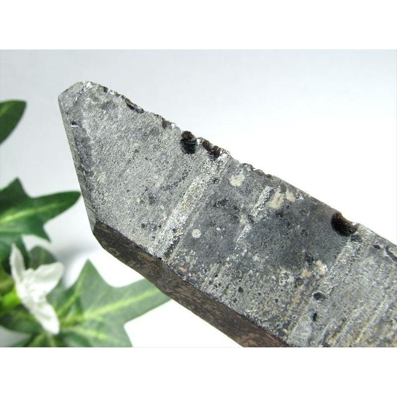 天然黒水晶 モリオン 単結晶 ラフ原石 1個売り 長さ約6cm-7cm前後 研磨