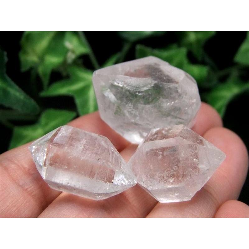 天然の両剣水晶 ジンバブエ産 ダブルポイントクォーツ 両剣水晶 50g