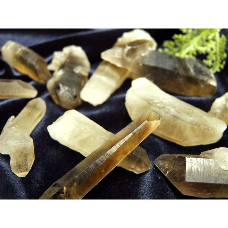 大人気のナチュラルタイプ スモーキーシトリン ポイント原石 