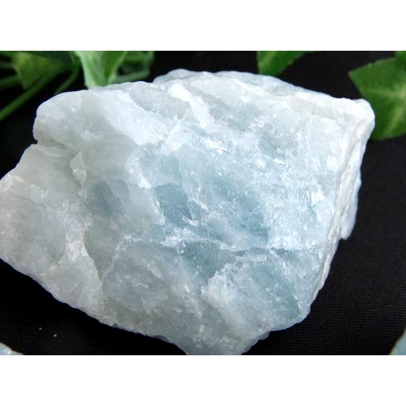 天使の石 アクアマリン ラフ原石 1個売り 重さ80g-100g 透明感のある