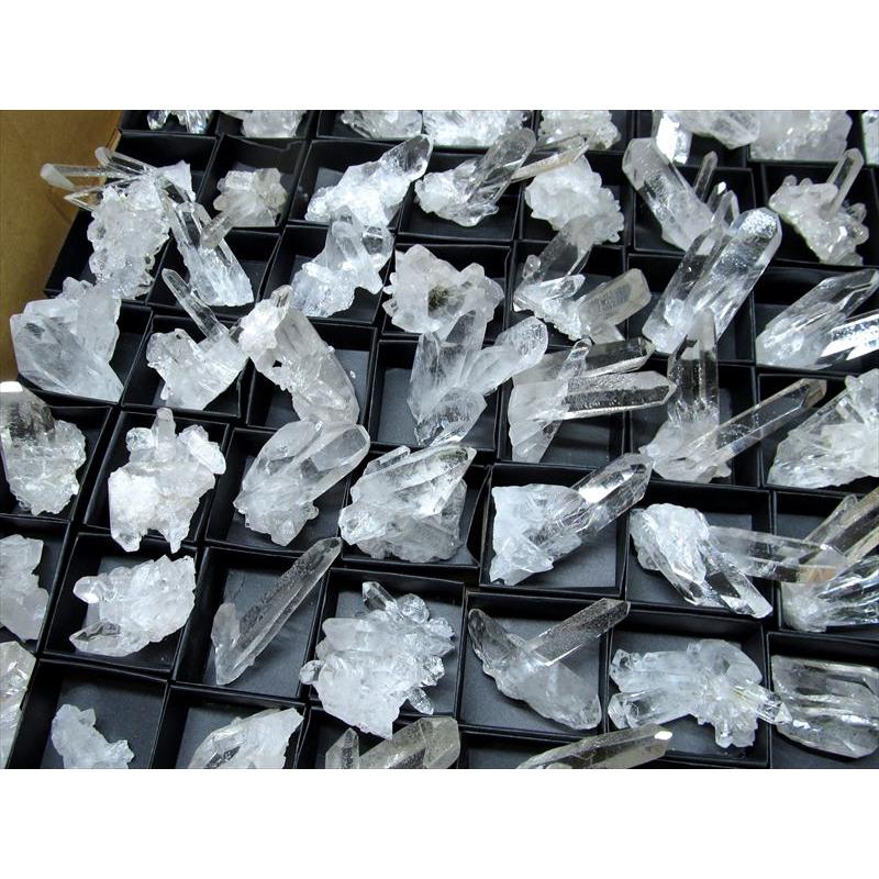 水晶クラスター 透明 超透明 5A ゼッカ産水晶 ミニクラスター 1個売り 謎多き美麗クリスタル