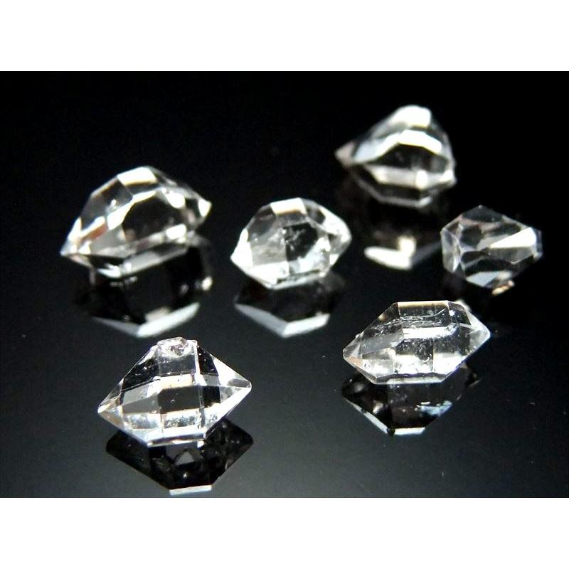 超透明ロイヤルクラス(1個売り) ハーキマーダイアモンド単結晶 重さ0.2