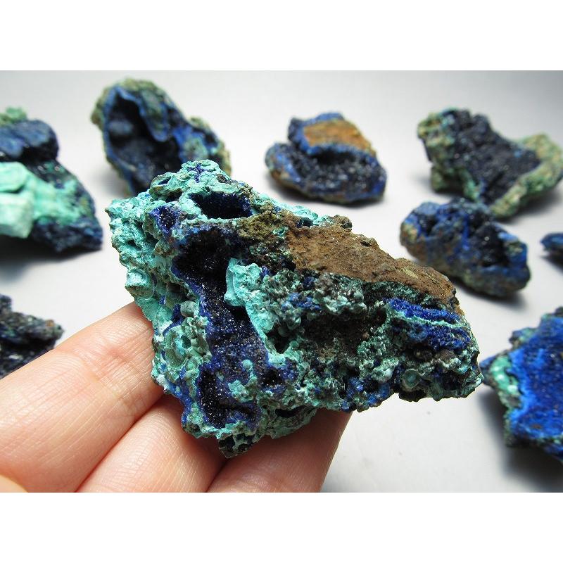 アズライト　マラカイト原石 さいたま 大宮 | 天然石 パワーストーン 販売店|石の記録 / アズライト