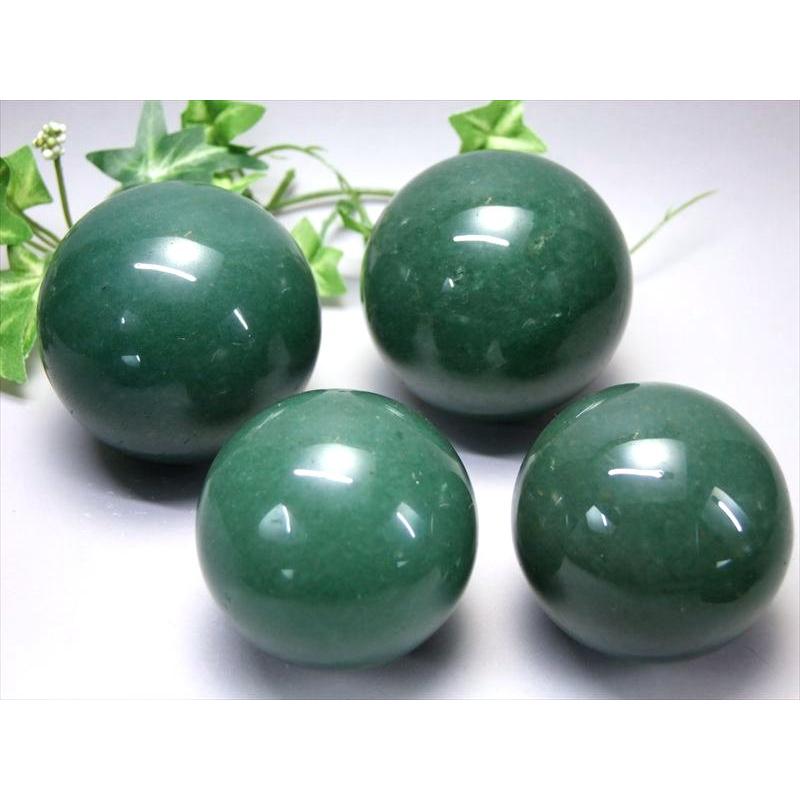 グリーンアベンチュリン 丸玉 直径40㎜ コレクション品 アベンチュリン丸玉 40mm 天然石丸玉販売 天然石原石鉱物結晶