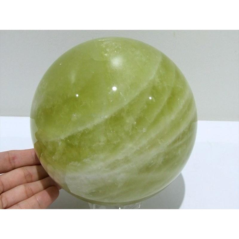 特大シトリン丸玉虹入りキラキラ 金運アップ 商売繁盛と富をもたらす
