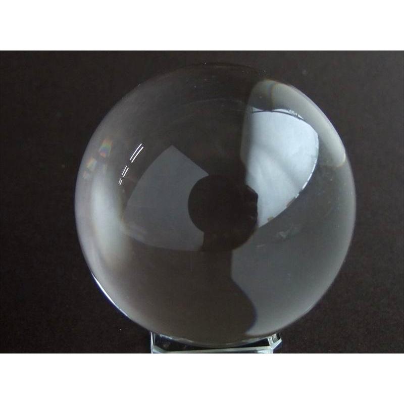 店頭展示中 完全透明 一切の曇りなし 無垢水晶 丸玉 重さ 177g 直径
