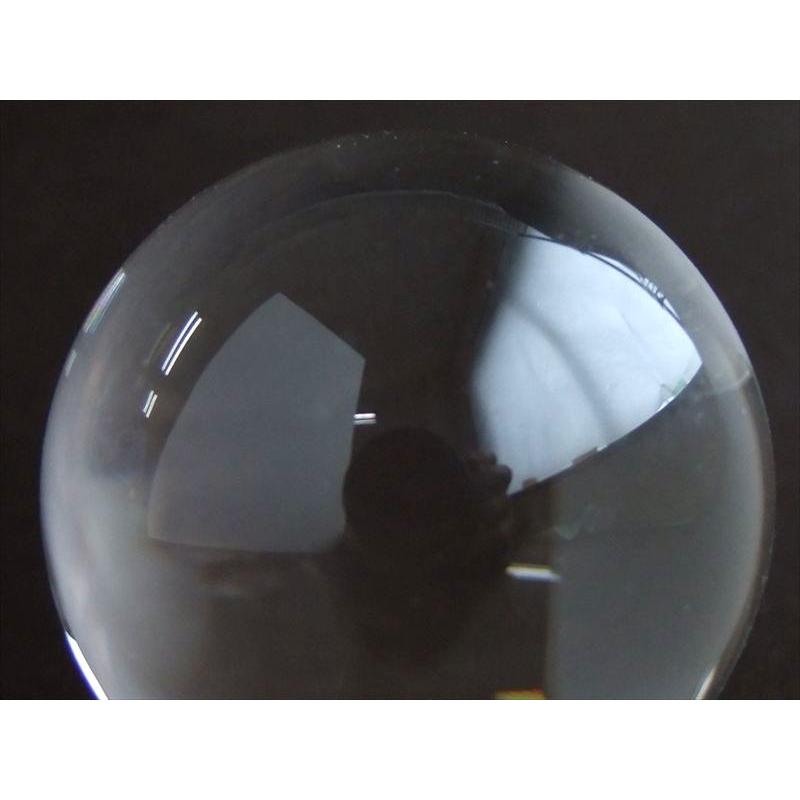 店頭展示中 完全透明 一切の曇りなし 無垢水晶 丸玉 重さ 177g 直径