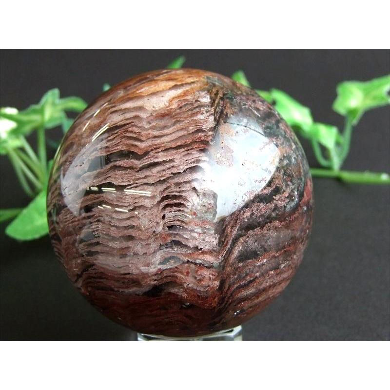 天然石 ＊ 丸玉 ガーデンクォーツ お守り 置物 約43mm 天然石 ＊ 丸玉 ガーデンクォーツ お守り 置物 約43mm