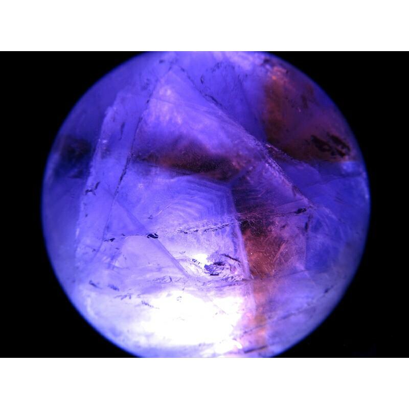 トラピッチェアメジスト(アメトリン)48mm丸玉 ブラジルバイーア州産 ファントム トラピッチェアメジスト丸玉