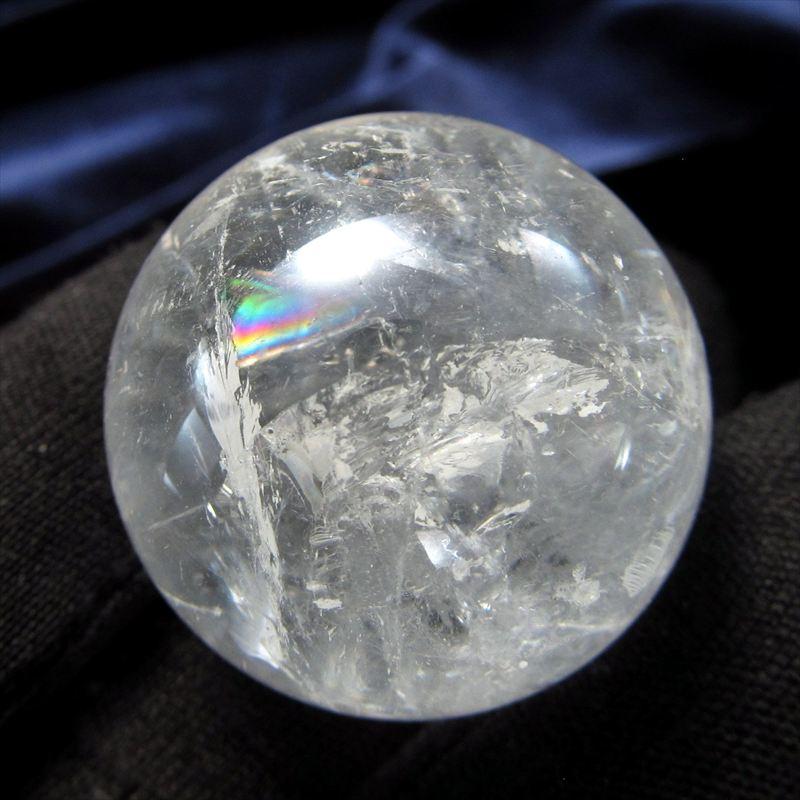 地鎮祭セット 天然水晶丸玉 クリスタルスフィア 5個セット 約34mm-36mm