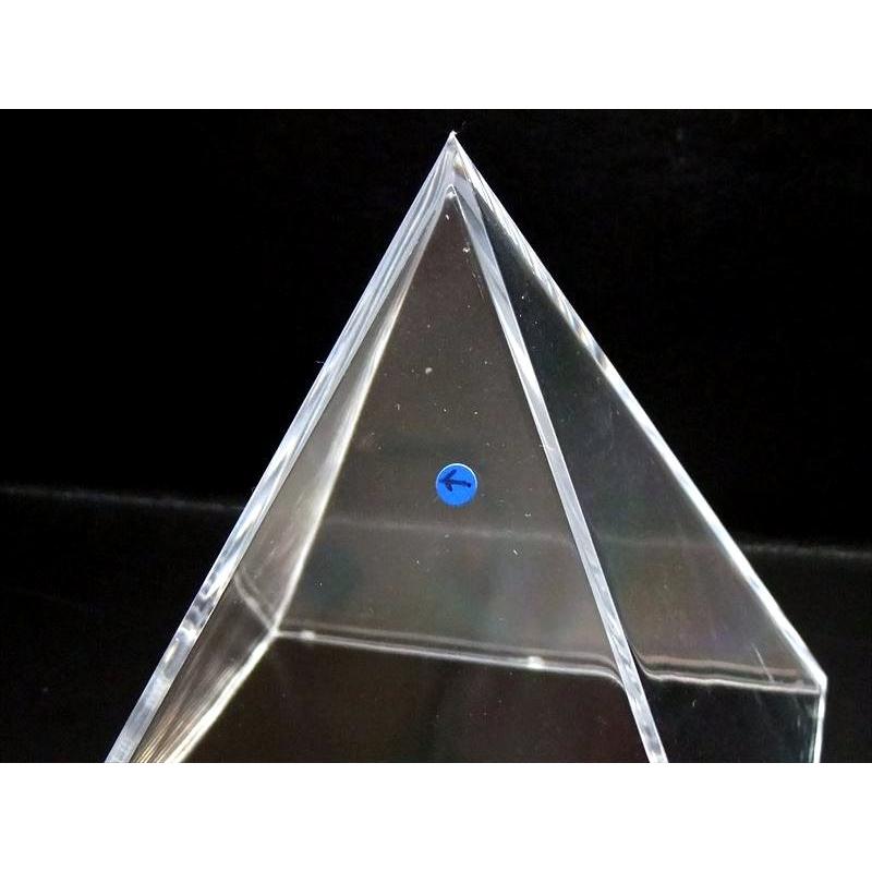 シャンパンゴールド プリズム 水晶柱 極上美品