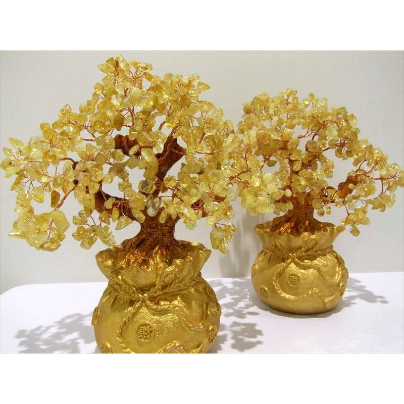 シトリン水晶パワーストーンツリーNo.18