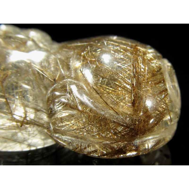 シルバールチル卵型針水晶